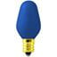 Light Bulbs Incandescents C7 7.5W Blue Candelabra Colored Lamps 7 1 2C7 BLU CER CAN 6ML