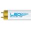 LED Bulbs Tubes - Replace Fluorescent 4FT T8 High Brightness Direct Install Glass 5500K L17T8 VITALUX XB XD4 9YR (REPLACES F32T8)