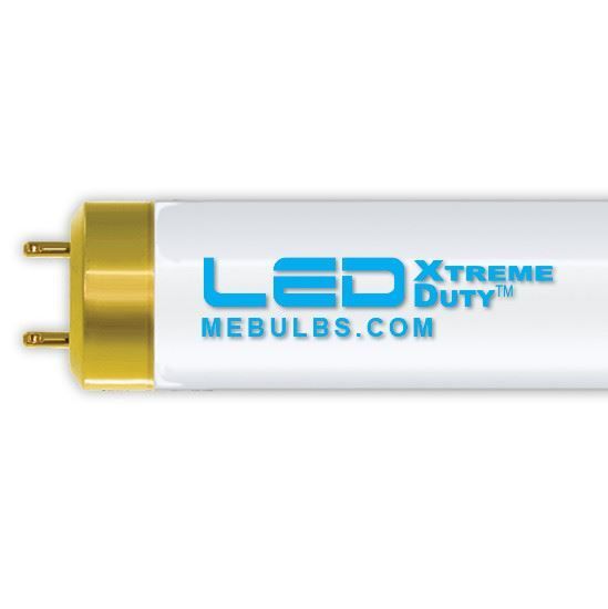 LED Bulbs Tubes - Replace Fluorescent 4FT T8 High Brightness Direct Install Glass 5500K L17T8 VITALUX XD5 12YR (REPLACES F32T8)
