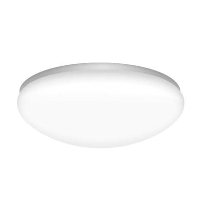 LED Indoor Mushroom Ceiling Light 120W Incand Equiv 25WATT 14INCH 4000K XTREME DUTY 7YR