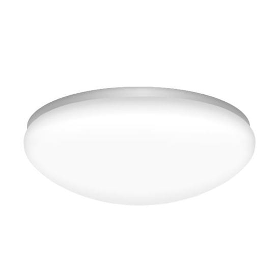 LED Indoor Mushroom Ceiling Light 120W Incand Equiv 25WATT 16INCH 4000K LT.COMMERCIAL 5YR