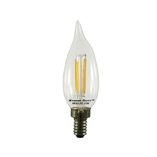 Decorative Flametip Filament LED 4W FF10/HG8527/CL/CAN/6YR