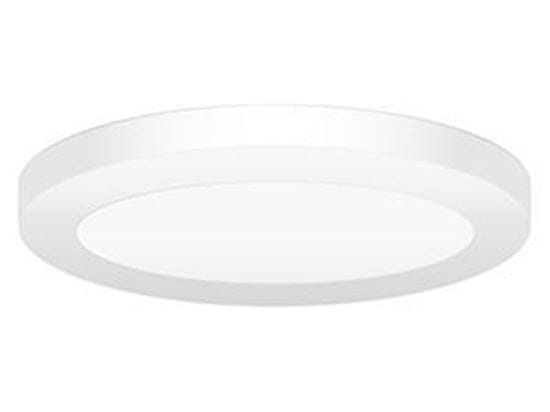 LED Indoor low-profile Light 60W Incand Equiv 10W 5.5IN ROUND 3000K LT.COMMERCIAL 5YR