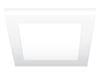LED Indoor low-profile Light 2-60W Incand Equiv 20W 9IN SQUARE 4000K LT.COMMERCIAL 5YR