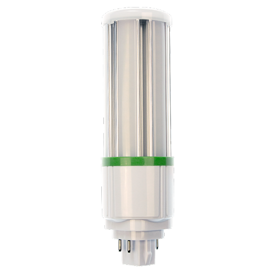 LED Retrofits CFL Plug-In 26W 4-Pin TO 12WT10 360° 5000K G24Q 4PIN 120-277V BYPASS BALLAST 5YR