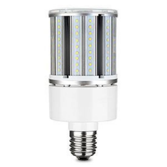 LED Retrofits Corncob 360 Degree Direct Wire (Disconnect Ballast) medium Base 50W MH Equiv. 27W T30 5000K 120-277V 7YR