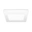LED Indoor low-profile Light 60W Incand Equiv 15W 7 Inch Square 4000K LT.COMMERCIAL 5YR