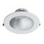  LED 10IN Modular Reflector - Chrome with White Trim Ring