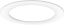 Goof Ring for 6 inch canisters - White