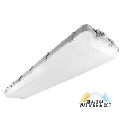 LED Indoor Outdoor Highbay Vapor Tight 4 Foot Spec-Select™ with ISO 155-185-200w 35-41-50K 7yr