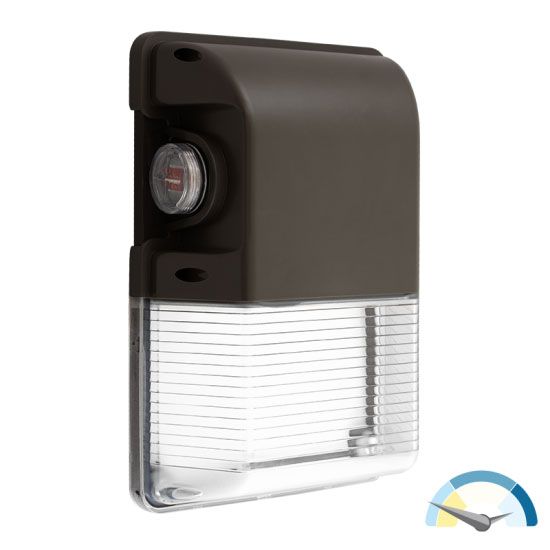 SPEC-SELECT™ 15-20-25W / 30-40-50K LED MINI WALL PACK - Replaces 50W MH - COMMERCIAL DUTY 5 Year Warranty - copy