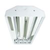 FLAT HIGHBAY FOR 4-T8 LED-BYPASS FIXTURE (No ballast, no lens, LED-Bypass lamps not included)