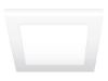 LED Indoor low-profile Light 2-60W Incand Equiv 20W 9IN SQUARE 4000K LT.COMMERCIAL 5YR